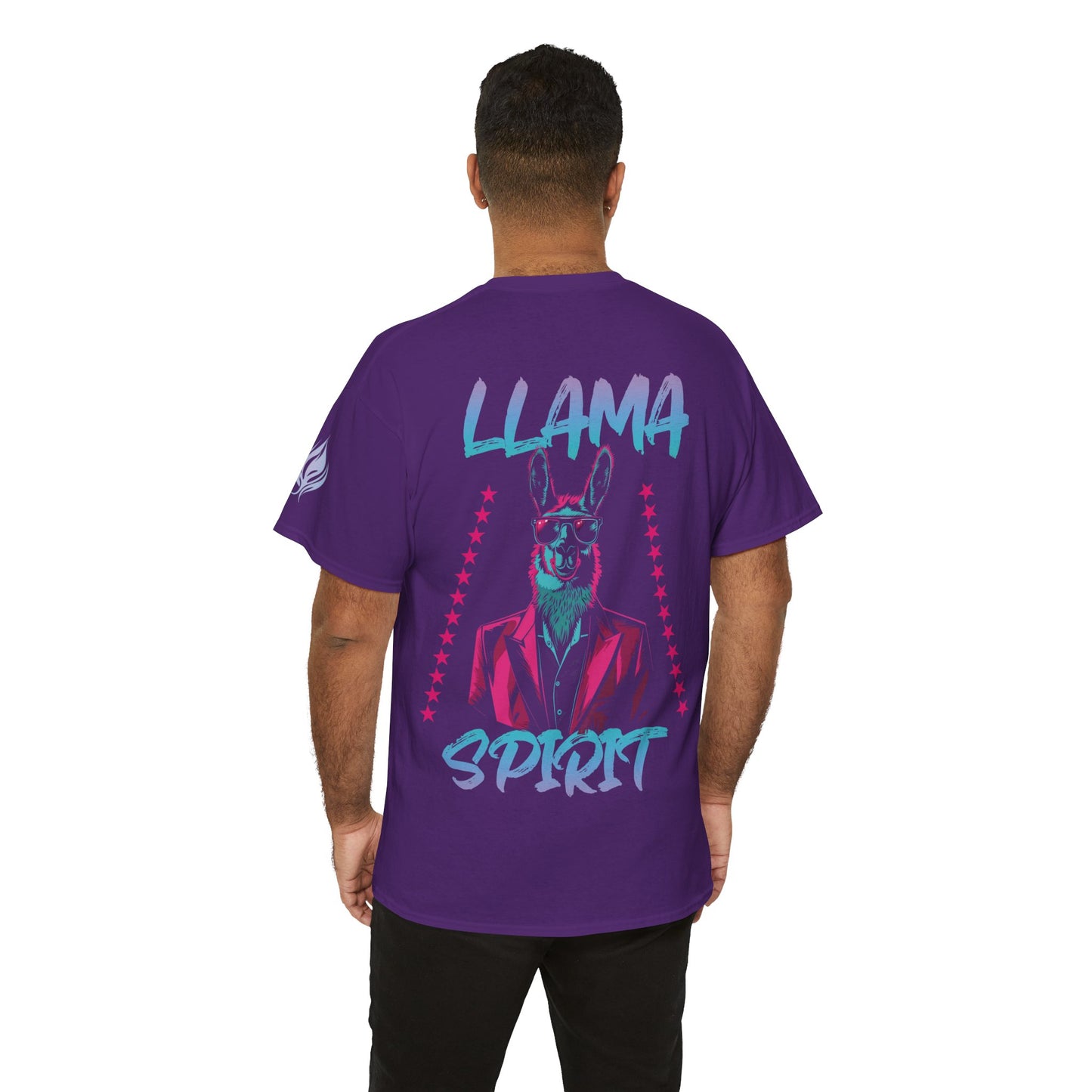 Neon Llama Spirit Premium T-Shirt