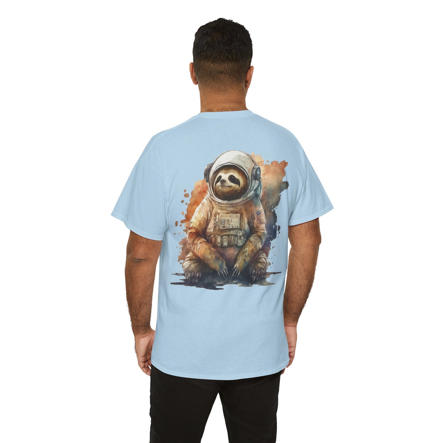 Das "Dreamscape Astronaut Faultier" T-Shirt