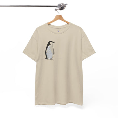 Charmantes Pinguin-T-Shirt, minimalistisches Valentinstagsgeschenk für ihn