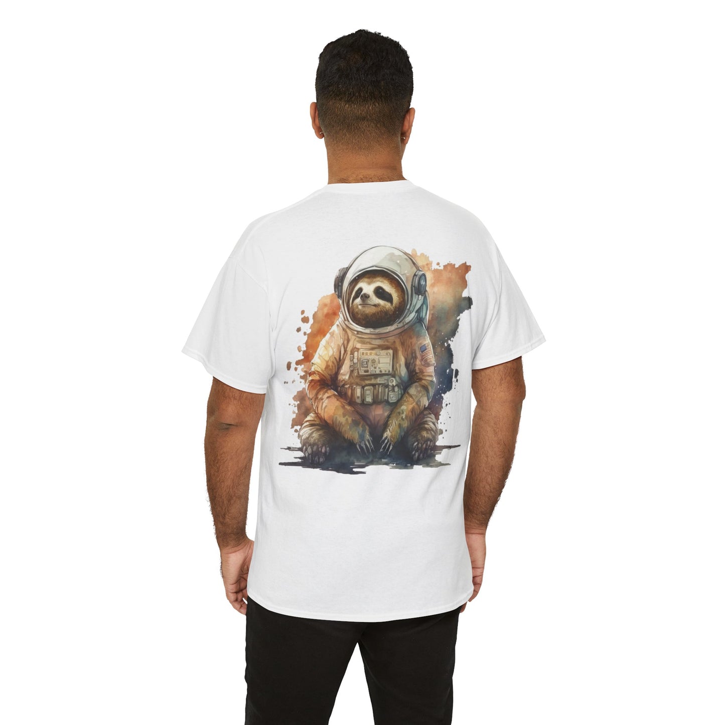 Das "Dreamscape Astronaut Faultier" T-Shirt