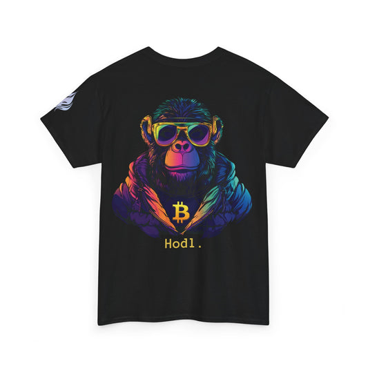 Neon Bitcoin Monkey Premium T-Shirt
