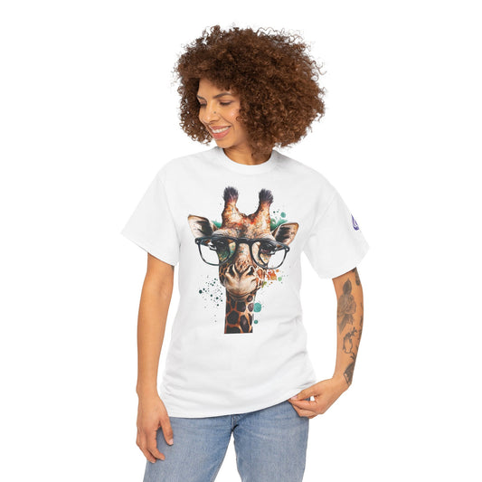 Nerdy Giraffe Premium T-Shirt