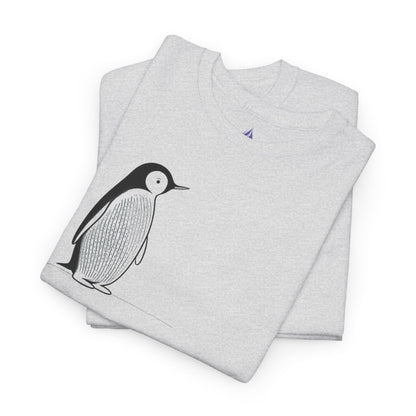 Charmantes Pinguin-T-Shirt, minimalistisches Valentinstagsgeschenk für ihn