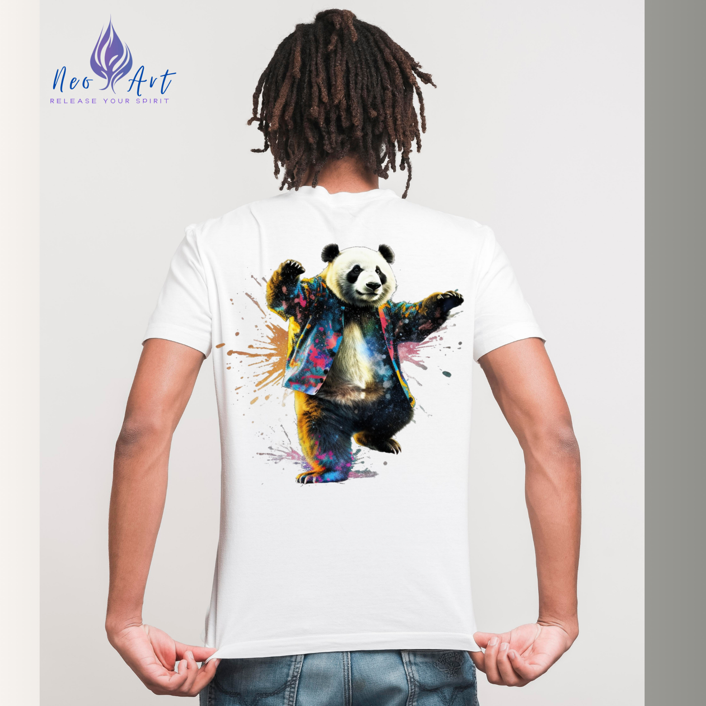 The "Dreamscape Panda" T-Shirt