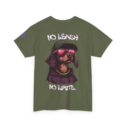 No Leash No Limit - Snoop Dog Hip Hop Style Premium T-Shirt