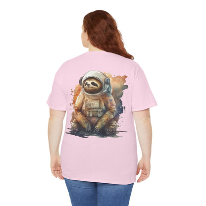 Das "Dreamscape Astronaut Faultier" T-Shirt