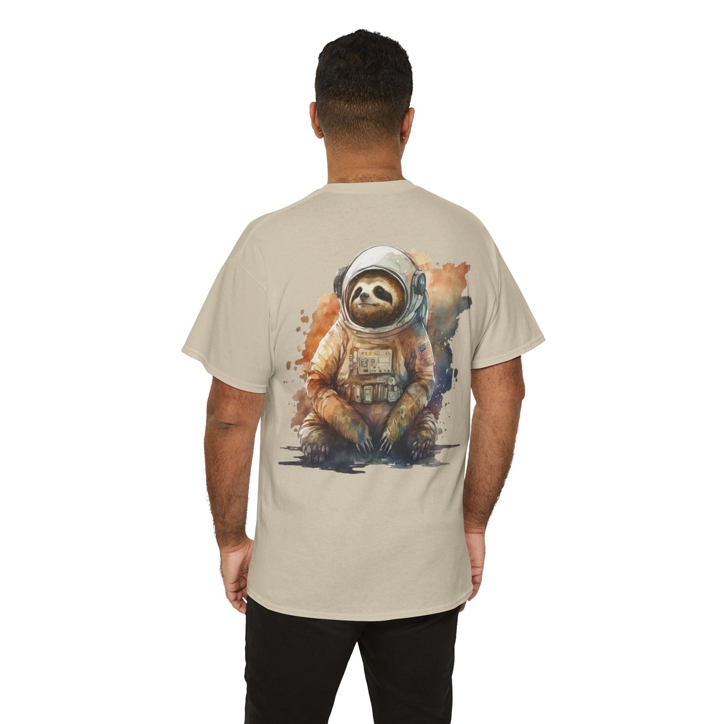 Das "Dreamscape Astronaut Faultier" T-Shirt