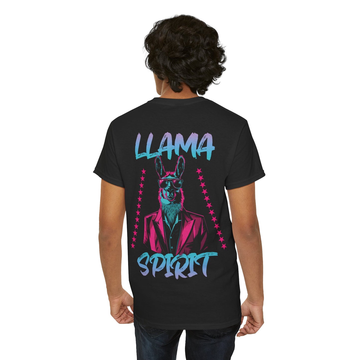 Neon Llama Spirit Premium T-Shirt