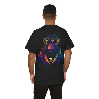 Das „Neon Bitcoin Monkey“ T-Shirt