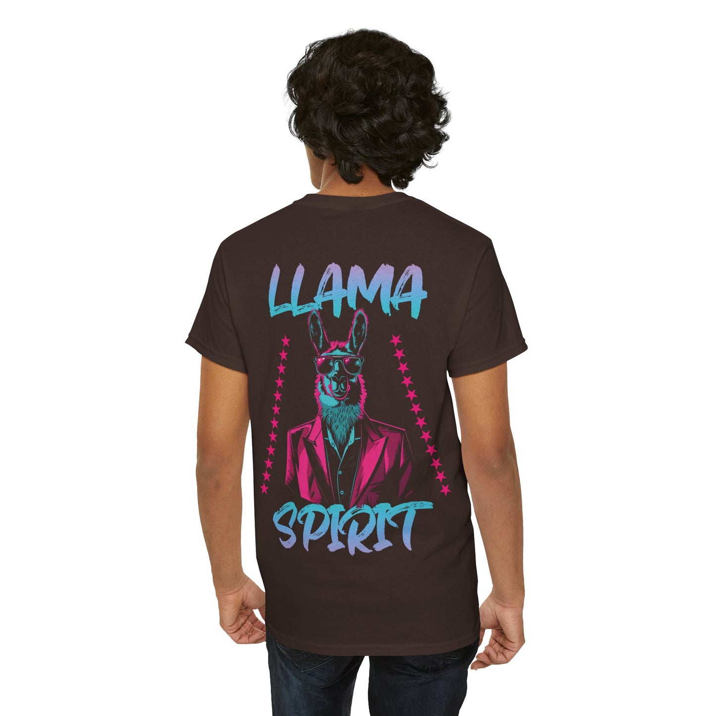 Neon Llama Spirit Premium T-Shirt