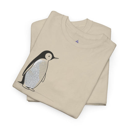 Charmantes Pinguin-T-Shirt, minimalistisches Valentinstagsgeschenk für ihn