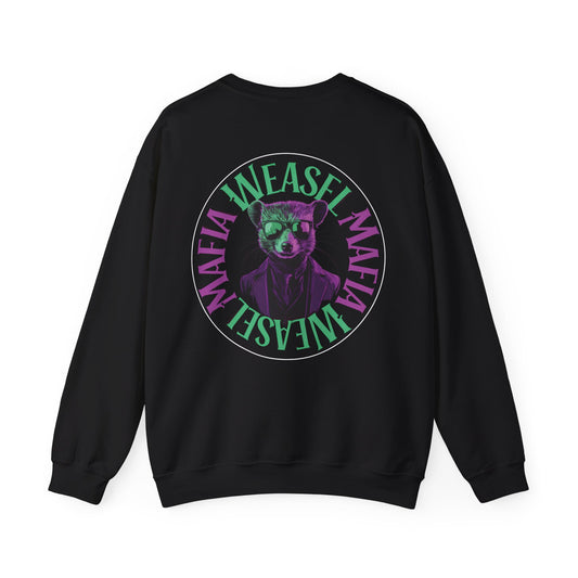 Weasel Mafia – Neon Deluxe Sweatshirt Backprint