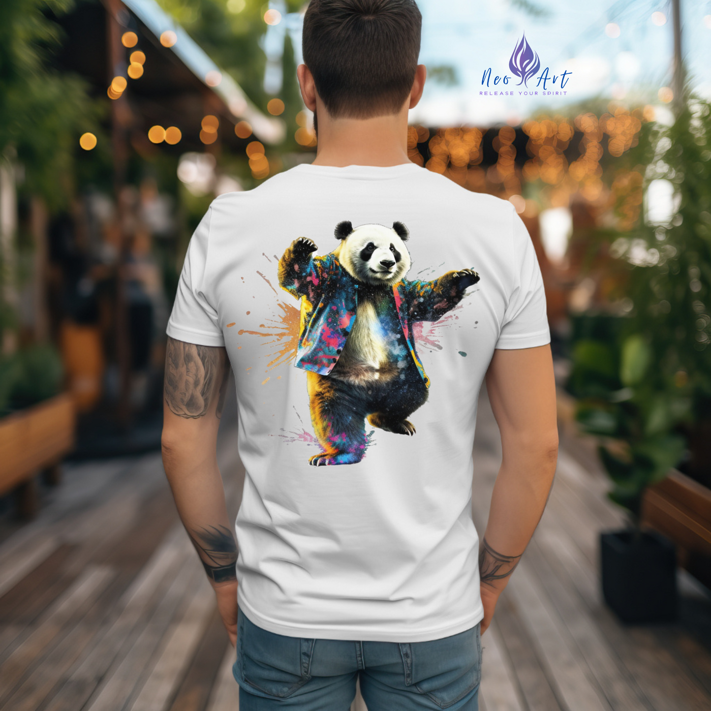 The "Dreamscape Panda" T-Shirt