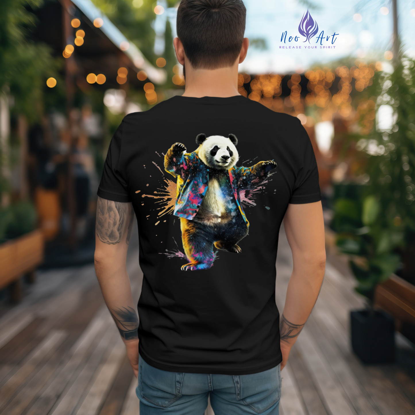 The "Dreamscape Panda" T-Shirt